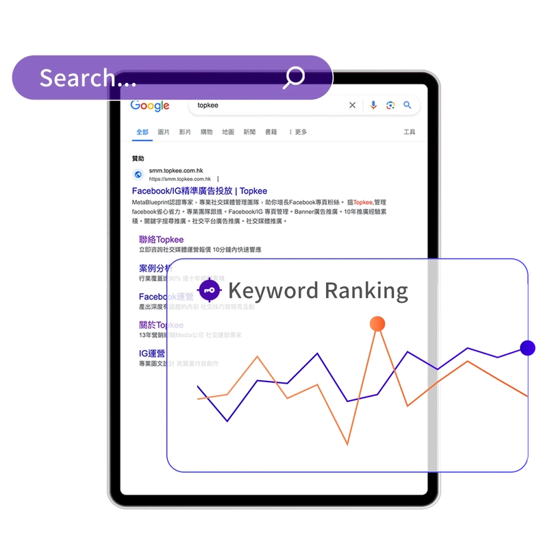 All-in-one SEO tool for continuous monitoring of optimization