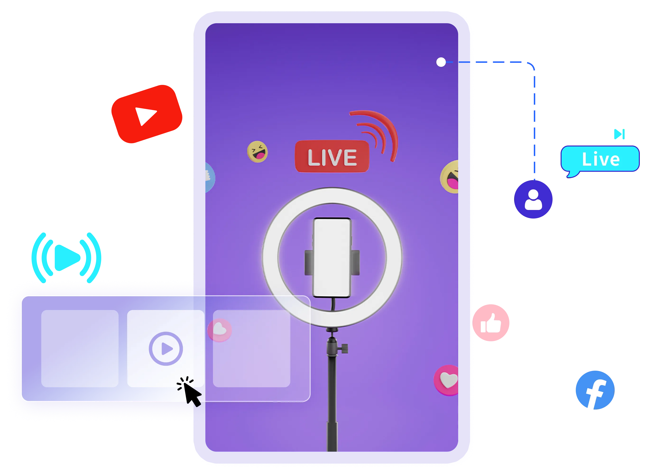 Streaming Live Streaming with New Experience