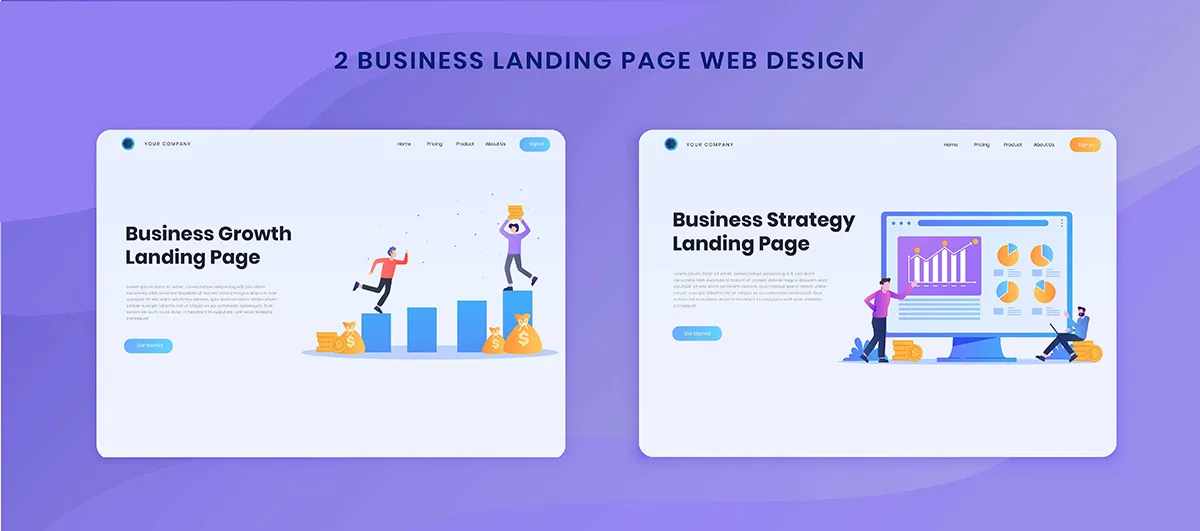 Sorting out landing page usage scenarios